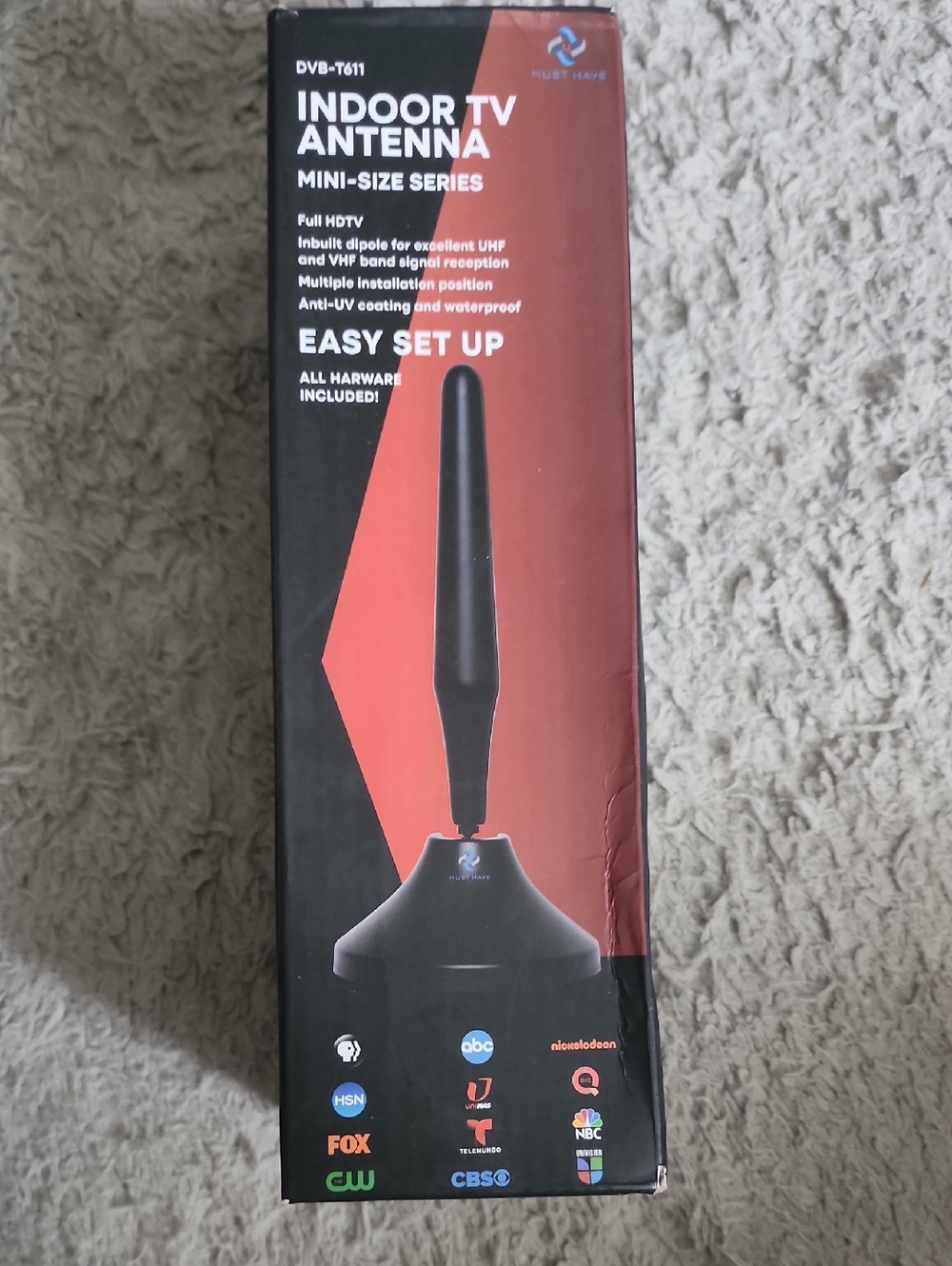 Indoor TV Antenna Mini-Size Series - Black